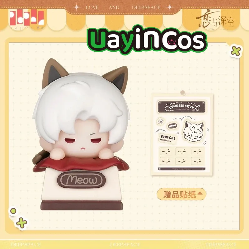 In Stock keycap Original Love and Deepspace Sylus  Rafayel Zayne Caleb Meow Series Keycaps Mechanical Keyboards Game Doll  Anime