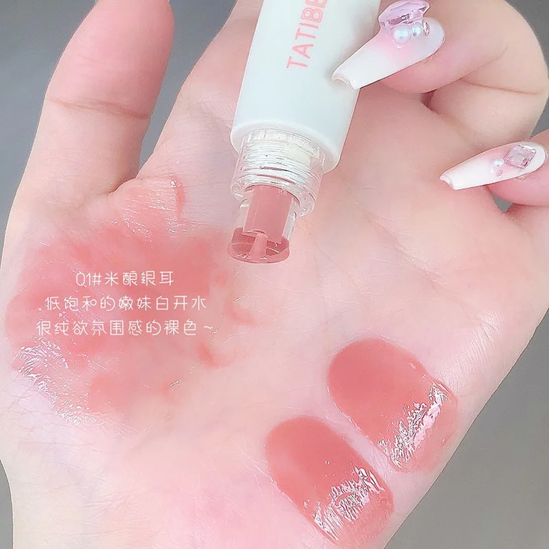 Lip Gloss Deep Moisturizing Clear Transparent Lip Oil Liquid Lip Balm Lipgloss Korean Gloss Labial Makeup