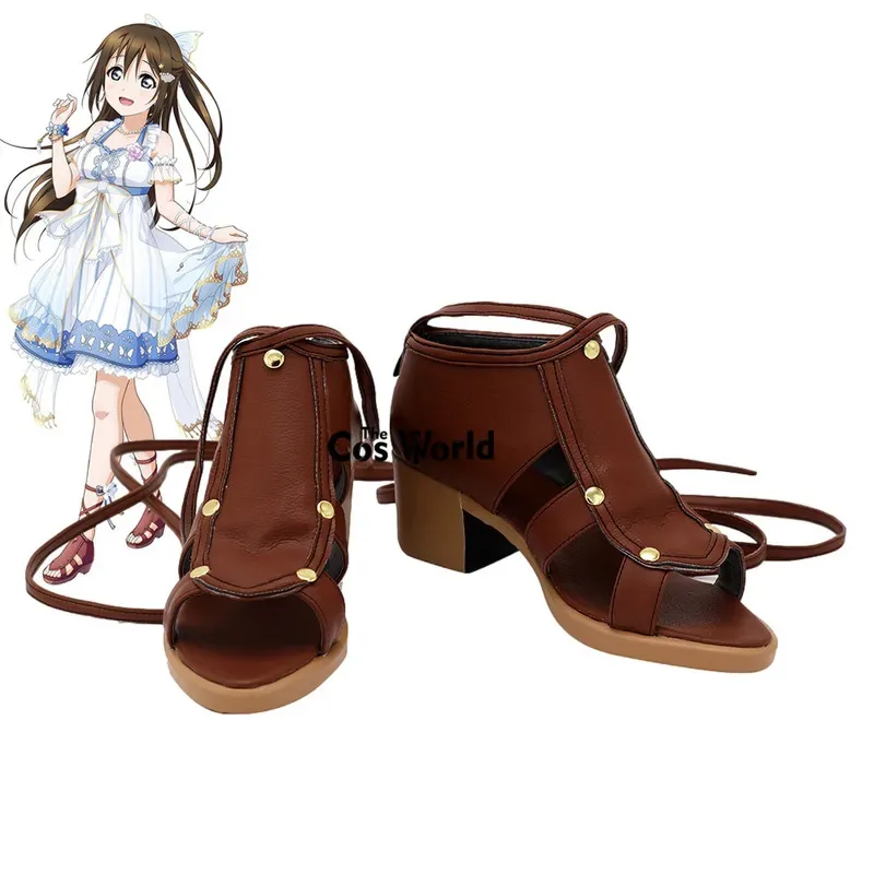 

Love Live Nijigasaki Ousaka Osaka Shizuku Solo Stage Аниме Обувь для косплея на заказ