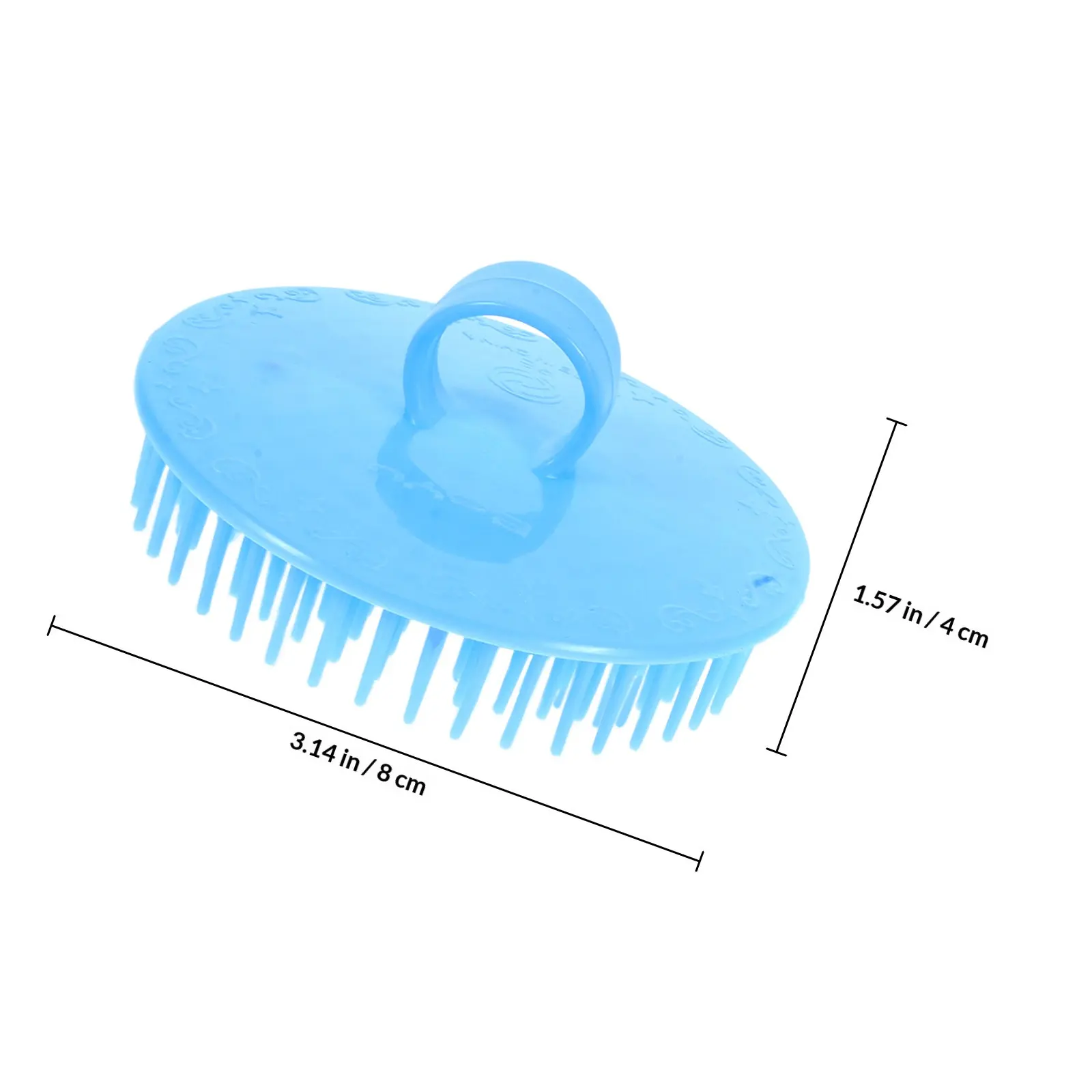 4Pcs Hair Scalp Brush Set Massage Comb for Wet Dry Hair Shine Cuticle Smoothing Scalp Circulation Promoting Shampoo Brush