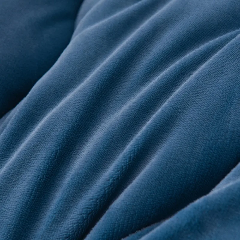 لحاف شتوي سميك بلون سادة لعام 2025 من صوف الحليب لحاف شتوي من صوف الضأن لحاف واحد مزدوج للتدفئة