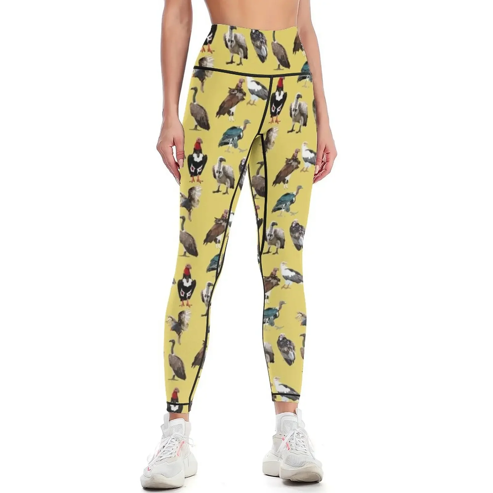 

V is for Vulture Leggings for girls Training pants legging gym for physical Womens Leggings