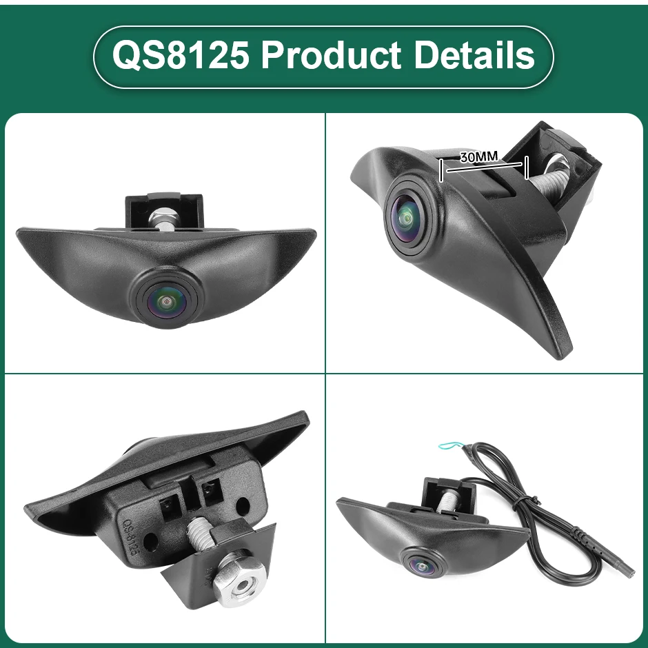CCD AHD 1080P Vehicle logo Car Front View Camera For Nissan Xtrail T30 Tiida Qashqai J10 J11 Pathfinder March Patrol 370Z