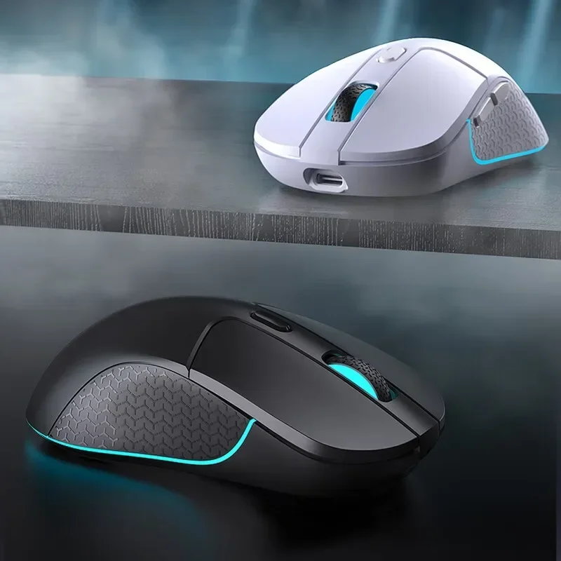 Imagem -02 - Mode Mouse sem Fio Sensor Paw3395 Rgb Gaming Mouse E-sports Leve Baixa Latência Office pc Gamer Homem Presentes Keychron3
