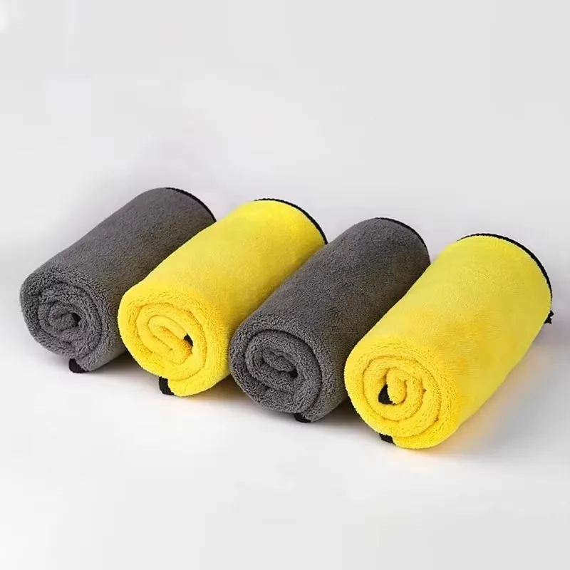 1/3pcs Car Wash Towels Microfiber High Absorbency Cleaning Towel Thickened Soft Car Washing Drying Cloth Car Care Cloth Cleaning