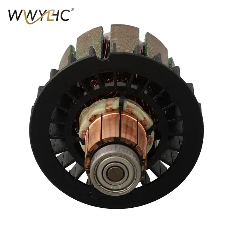 1pc Armature with 4pcs Carbon Brush for DDF482 DHP482 Tools 619380-9 619583-5 Armature with 194427-5 CB-440 Carbon Brush