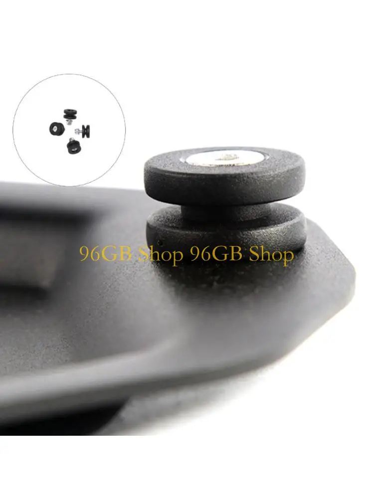 

96GB 4Pcs Rubber Grommets Spacer Pad Quick Detach for Motorcycle Tail Compartment