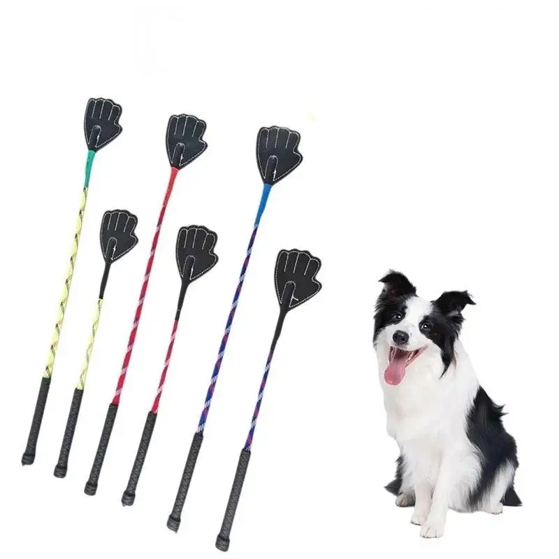 Lightweight Dog Training Wands Soft Paw Head Non Slip Handle Easy Carry for Pet Behavior Correction