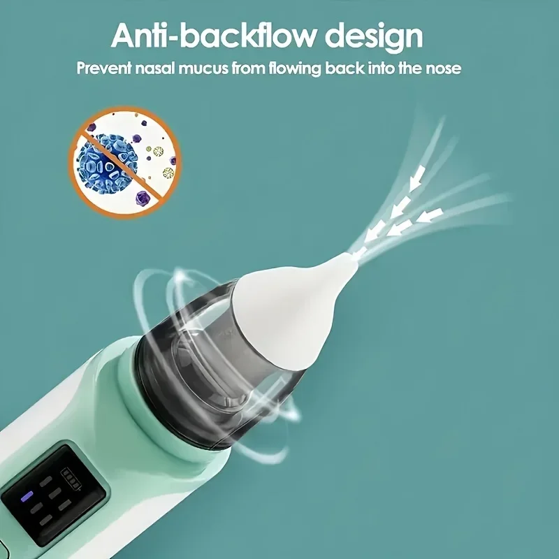 USB Rechargeable Electric Nose Cleaner - Portable Nasal Mucus &Congestion Relief, Ideal Gift for Home Use