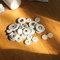 1 set=28pcs Advanced real leather bass clarinet pads