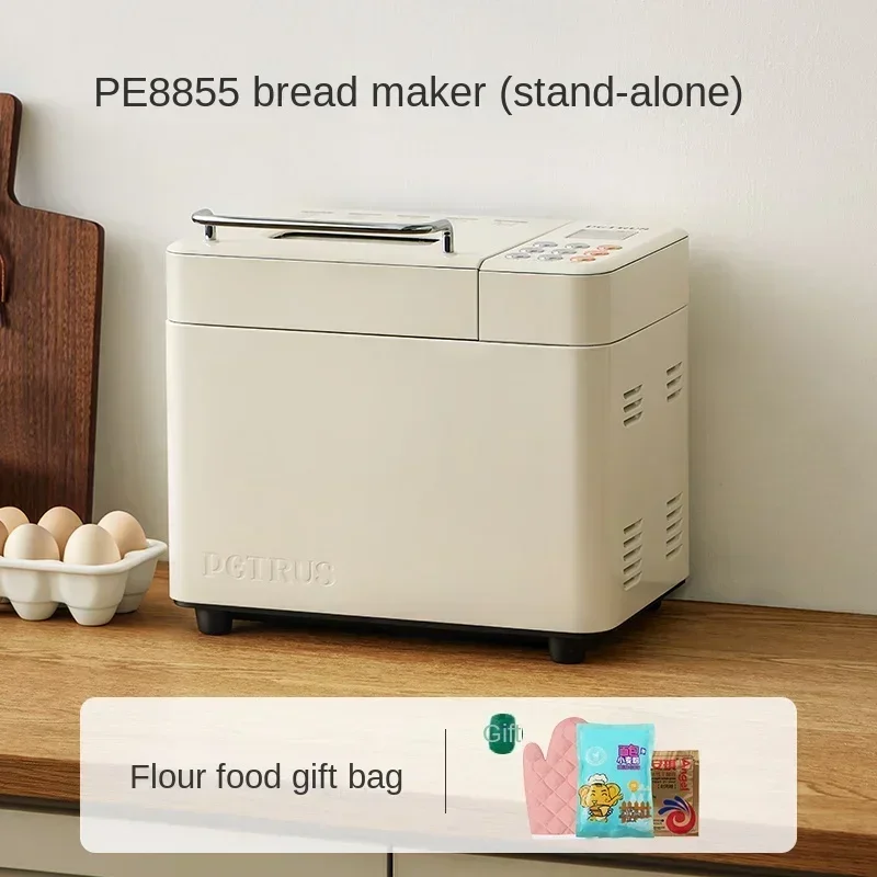 Bread Maker with Multi-functions and Automatic Kneading, Fermenting, and Toasting - Petrus PE8855 220V