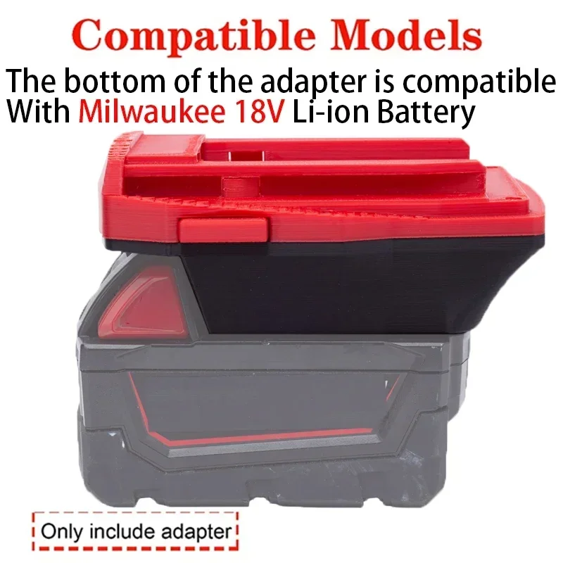Imagem -02 - Adaptador de Bateria para Ferramenta de Íon-lítio Hilti 22v B22 para Milwaukee 18v Conversor de Bateria de Íon-lítio Acessório de Ferramenta Elétrica