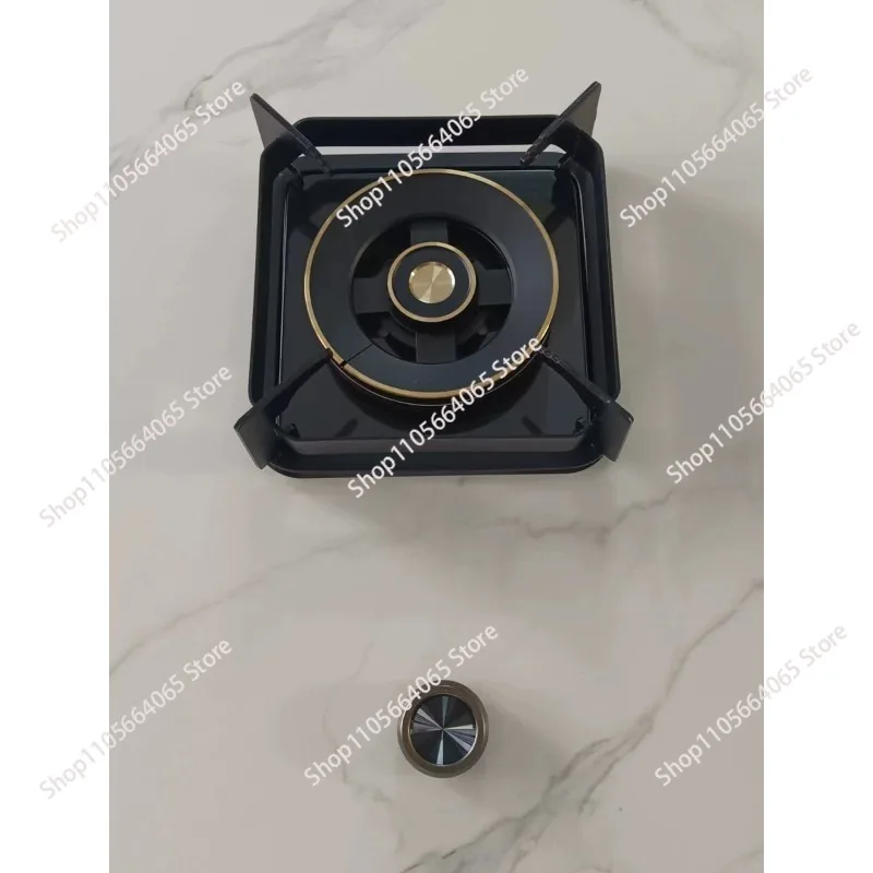 Gas Stove Rock Slab Quartz Stone Stainless Steel Natural Gas Liquefied Fully Embedded Hidden Under-counter Integrated
