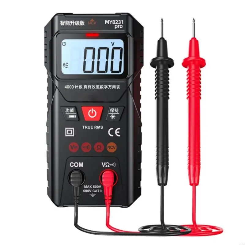 

LXAA LCD -дисплей Multi Tester Voltmeter с данными с подсветкой фонаря удерживает функцию Auto Off 4000 Counts Digital