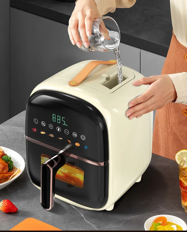 Smart Air Fryer Household Multifunctional Electric Fryer Visual Electric Oven Airfryer Kitchen Cookware Freeshipping
