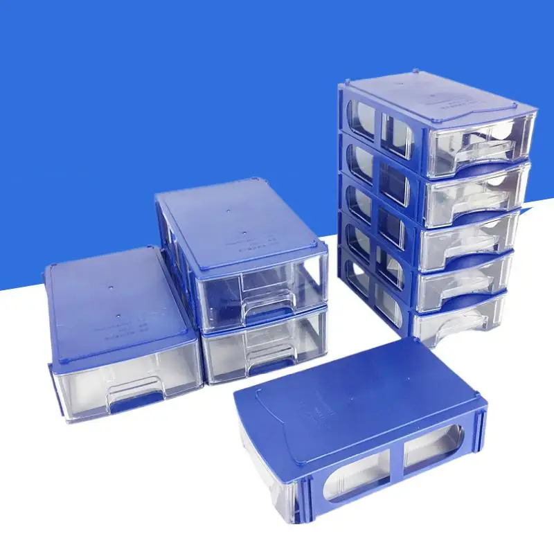 Stackable Plastic Storage Boxes Component Screws Tool Container Screws Tools Packaging Storage Bins Hardware Parts Box