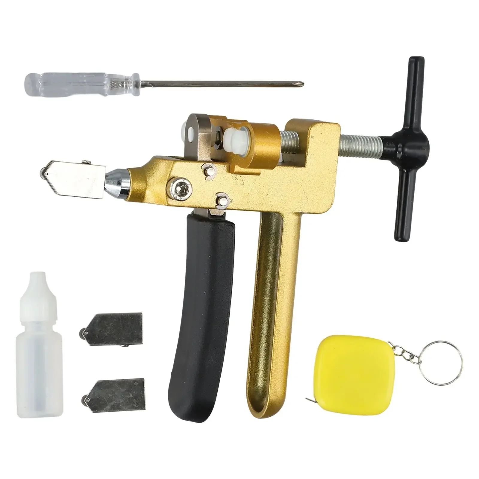 

1set 3 In 1 Glass Tile Cutter Set With Cutter Wheel Tile Opener Manual Tool For DIY Glass Tile Cutter Workshop Cutting Tools