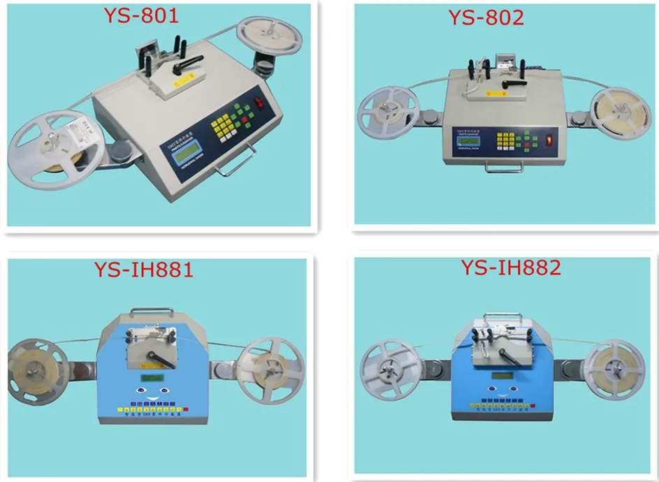 Smart Intelligent SMD Component & SMT Chip Tape Reel Counter Metal Material