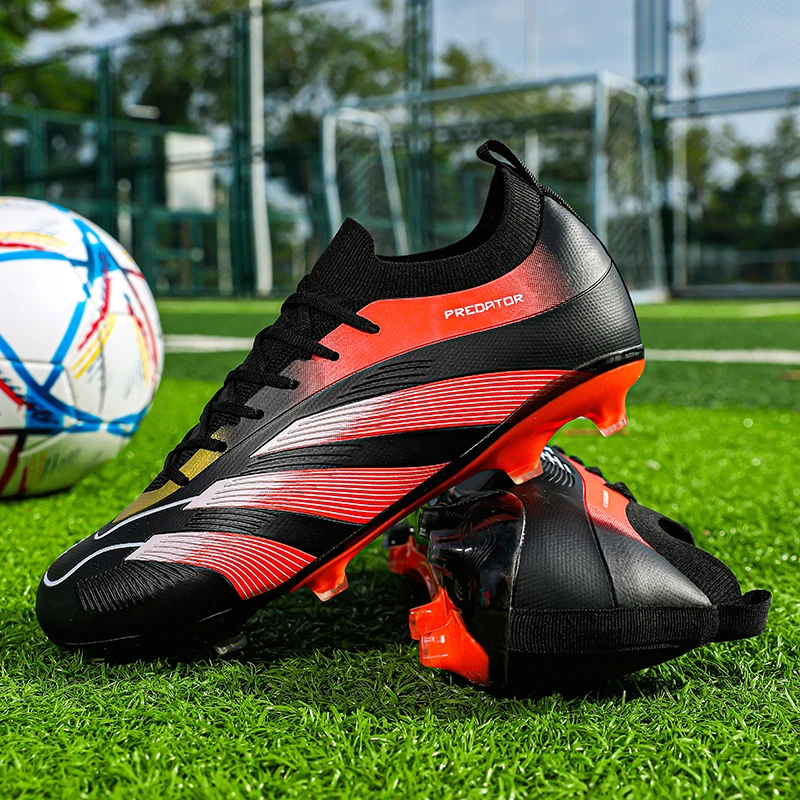 

2025 Football Shoes Soccer Shoes Men's Wearable Indoor Hard Ground Soccer Shoes Designer Gym Training Shoes Mens Sneakers high-q