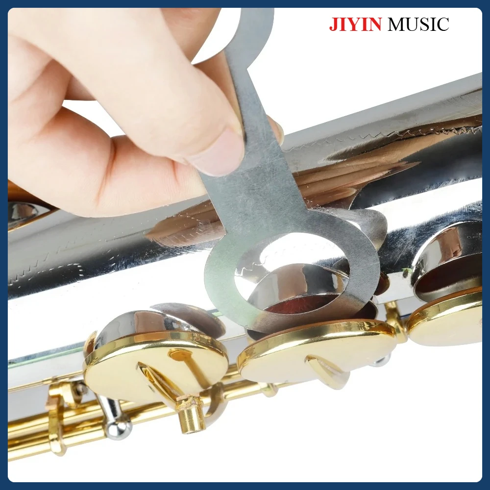 

8 Pcs Saxophone Flat Pressure Pad Repair Tool Steel Sax Universal Maintenance Tools Woodwinds Instruments Replacement Parts