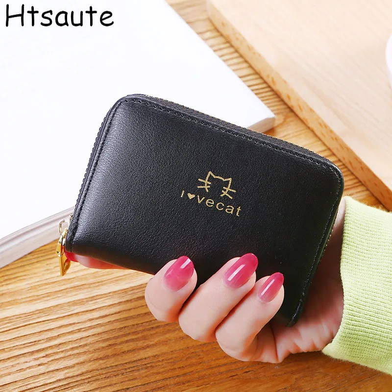 

Women Wallets Short Compact Cute Zipper Purse Retro Pearl Wallet High Quality PU Leather Multi Card Seat/Coin Keeper