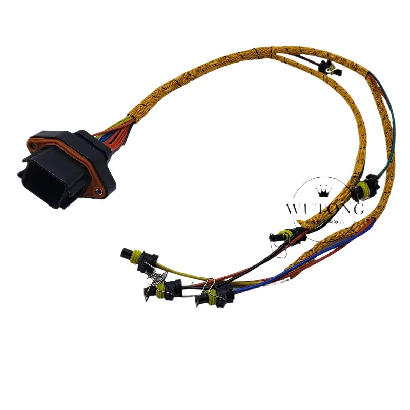 

For Caterpillar Cat Excavator Parts CAT3 E325C 329C 330C 336D C7 C9 Engine nozzle wiring harness Excavator Parts