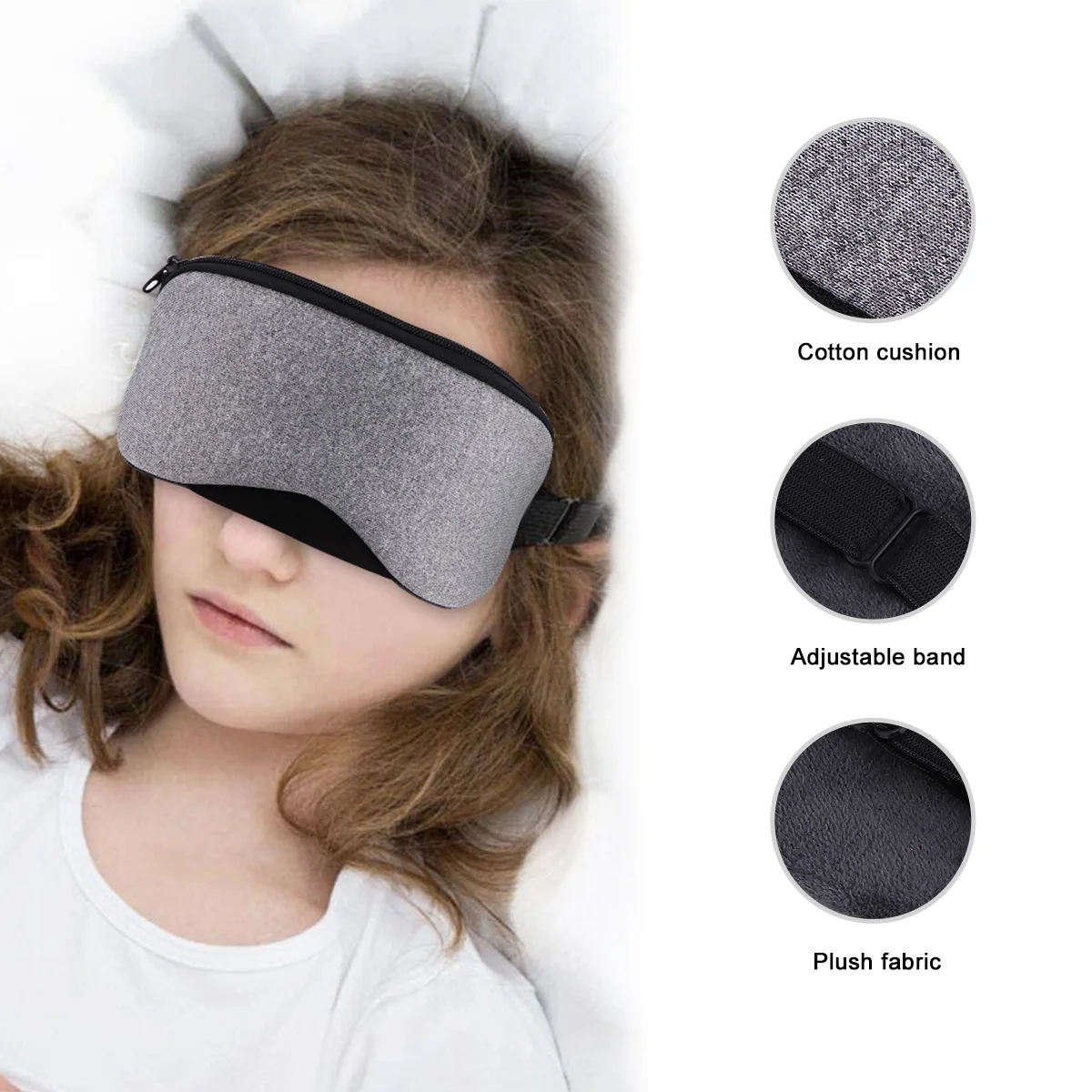 

Heating Eye Steam Warm Rechargeable USB Protective Steam Warm Eye Mask Sleep Eyewear Circulation Fatigue Gifts