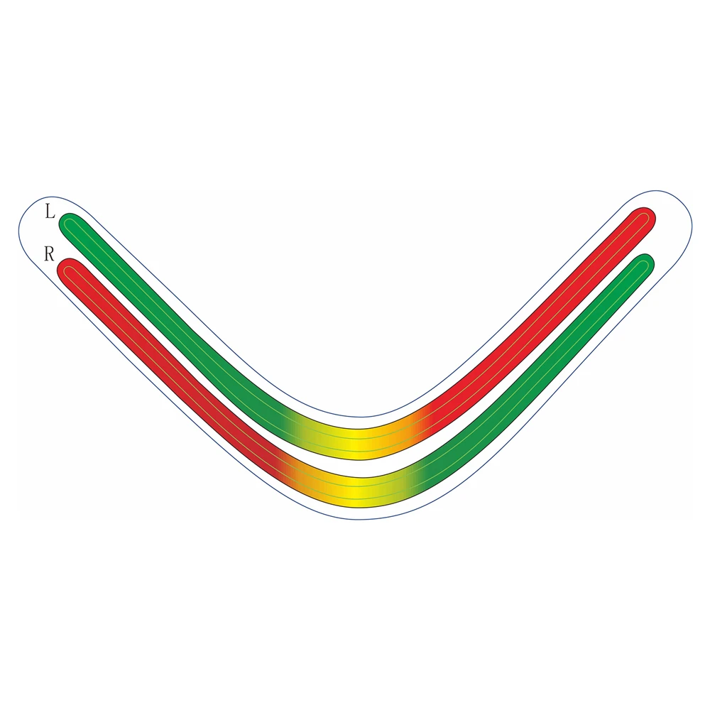 

For PS5 Host Light Bar Rainbow Gradient Sticker Self Adhesive Decals LED Lightbar For 5 Game Accessories