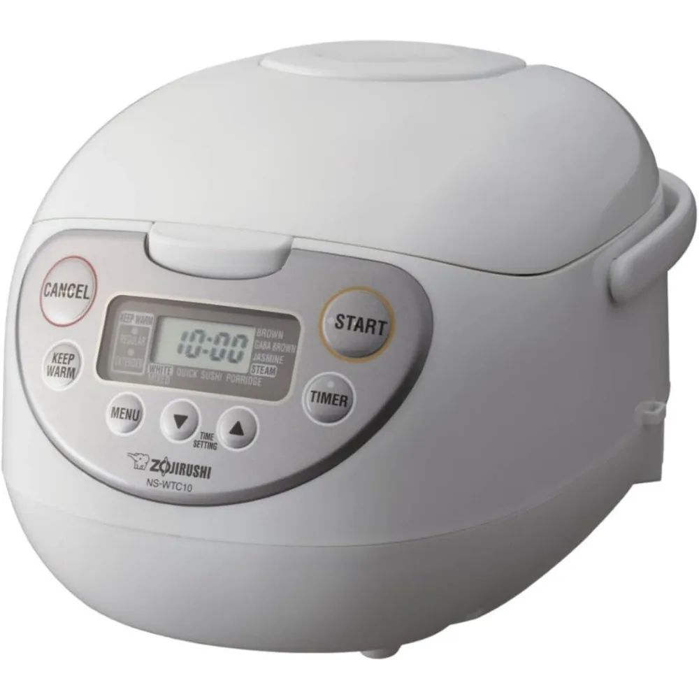 5.5-Cup Micom Rice Cooker and Warmer with Fuzzy Logic Technology ，610W(1 Liter, White)