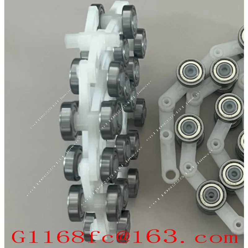 Escalator handrail with slewing chain 17/19/21/24 turning chain single and double fork slewing chain