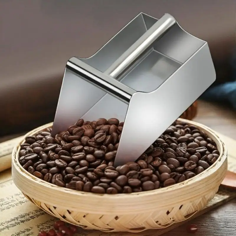 الفولاذ المقاوم للصدأ الغذاء المجارف أداة مطبخ متعددة الأغراض للحفلات القهوة الحلوى الدقيق الفشار تخدم الاستخدام المنزلي التجاري