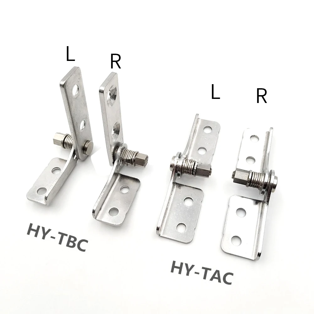 Stainless Steel Damping Torque Close-up  Hinge 180 Degree Any Free Stop Bracket Notebook Display Positioning Stop Shaft  Hinge