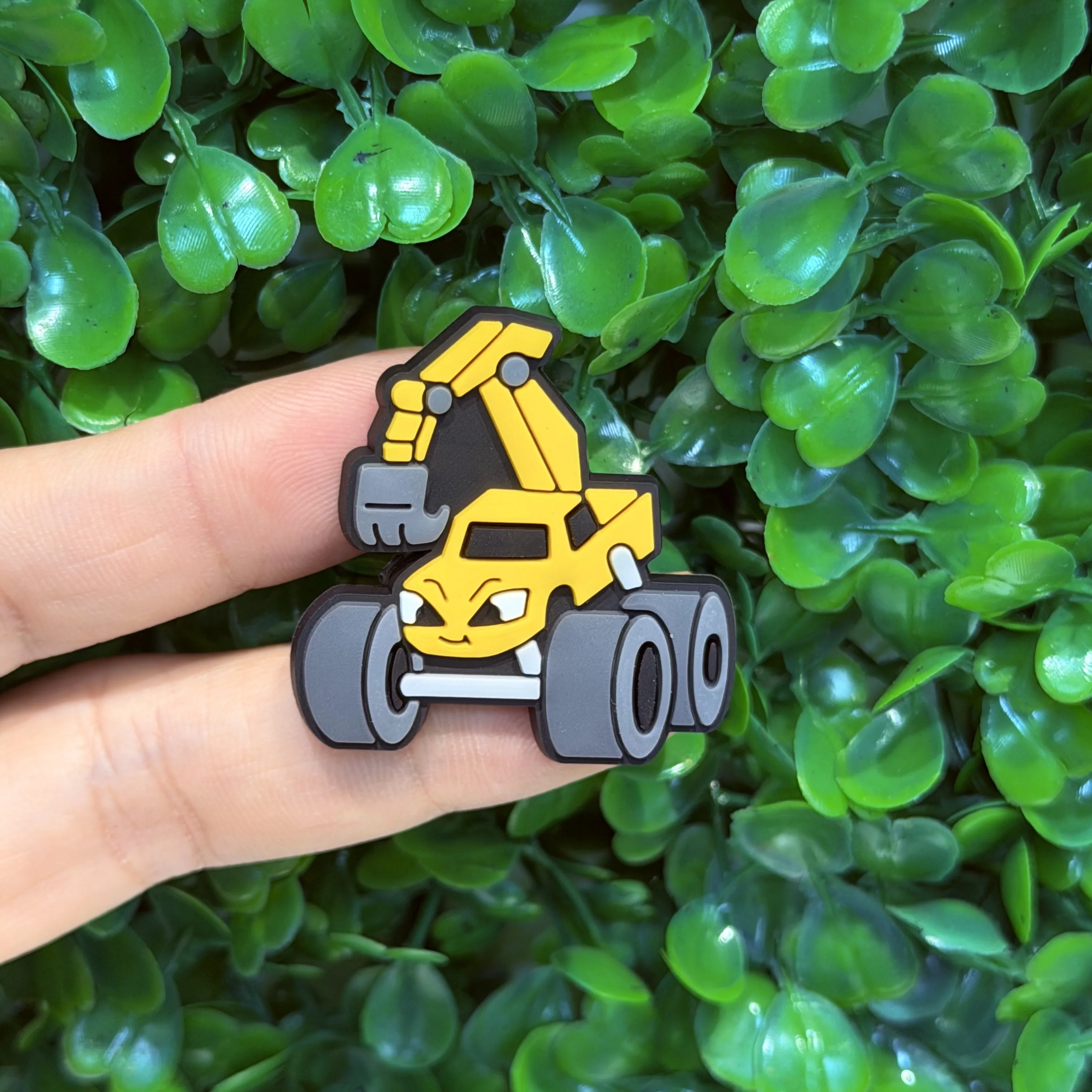 1/20Pcs Monster Truck PVC Shoe Charms Accessories Frog Elephant Slipper Buckles Fit Man Favorite Birthday Gift view 4
