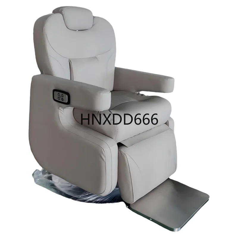 

Electric hair care chair Barber chair can be reclined, rotating and lifting large chassis