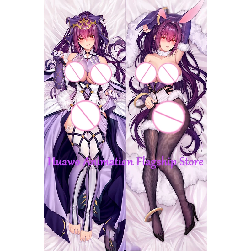 

Dakimakura Anime Pillow Cover Skadi Double Sided Print 2Way Cushion Cover Xmas Gifts