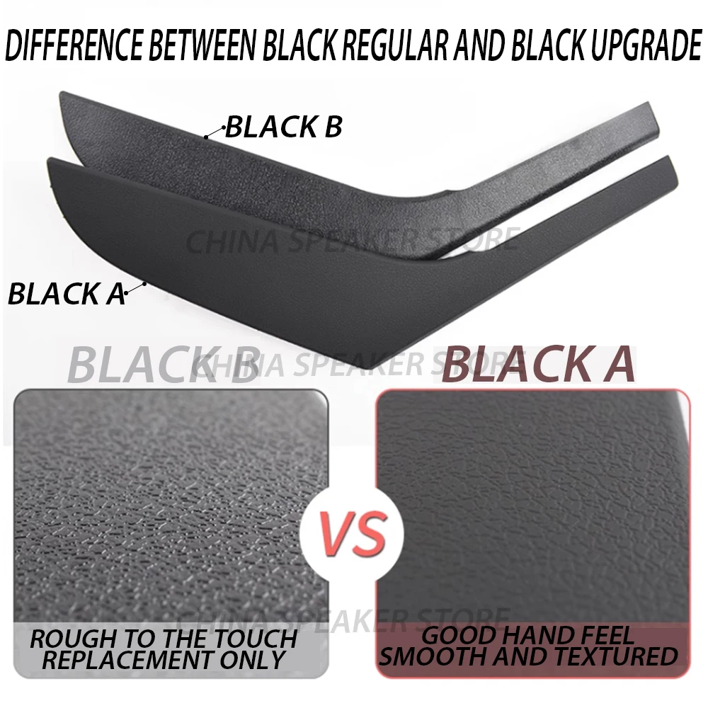 Car Interior Door Black Left Right Cover Pull Handle Trim for VW Golf 6 MK6 2009 2010 2011 2012 2013 5K4868039A 5K4868040A