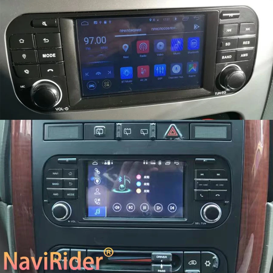 Android AI Voice Car Radio For JEEP For Grand Cherokee For Liberty Wrangler For Chrysler For Dodge Navigation Wireless CarPlay