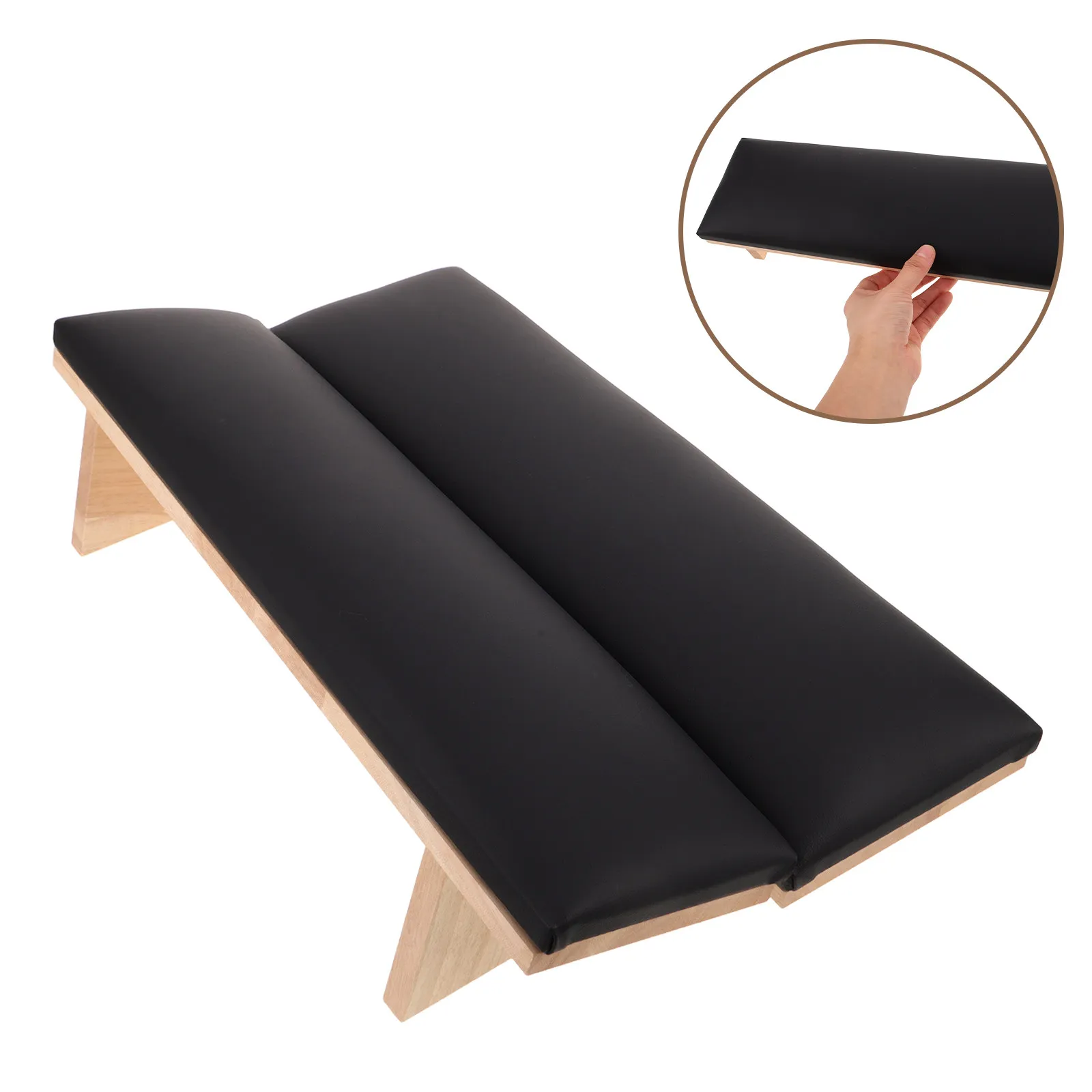 

Подушка-подставка для рук из ПУ для маникюра, винтажный наклонный дизайн, для салонов красоты, аксессуар для маникюра, инструмент для нейл-арта