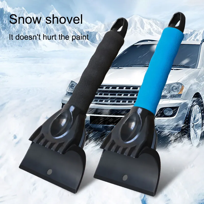 Car Windshield Snow Shovel Winter Cars Window and Door Removes Snow and Frost Cleaning Scraper Tool Auto Cleaning Accessories