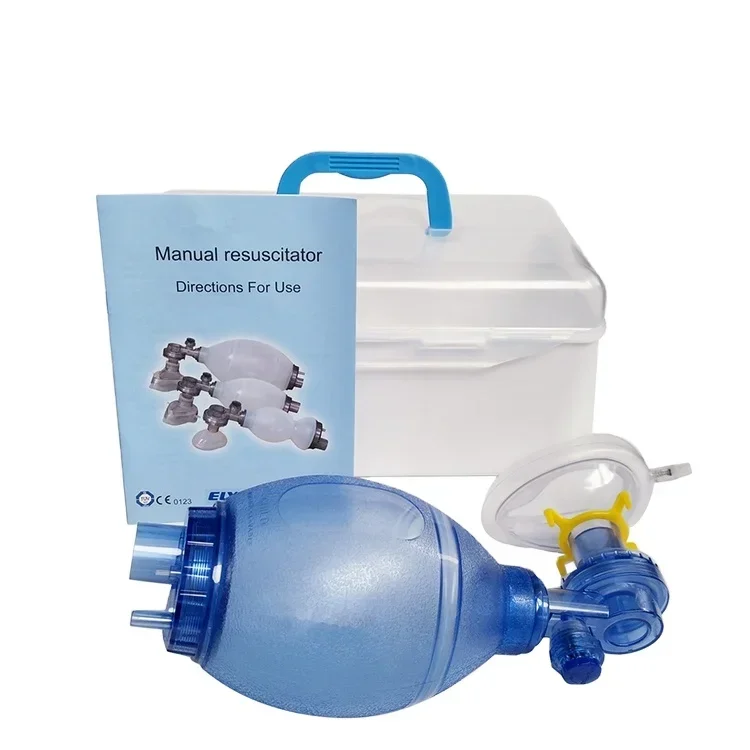 

Good priceMedic Infant Disposable Breathing Equipment Resuscitation Valve Pediatric Child PVC Kit Oxygen Manual Resuscitator Amb