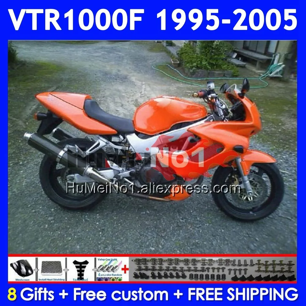 

SuperHawk For HONDA VTR1000F ALL Orange 95 96 97 98 99 00 66No.26 VTR1000 F VTR 1000 F 1000F 2001 2002 2003 2004 2005 Fairing