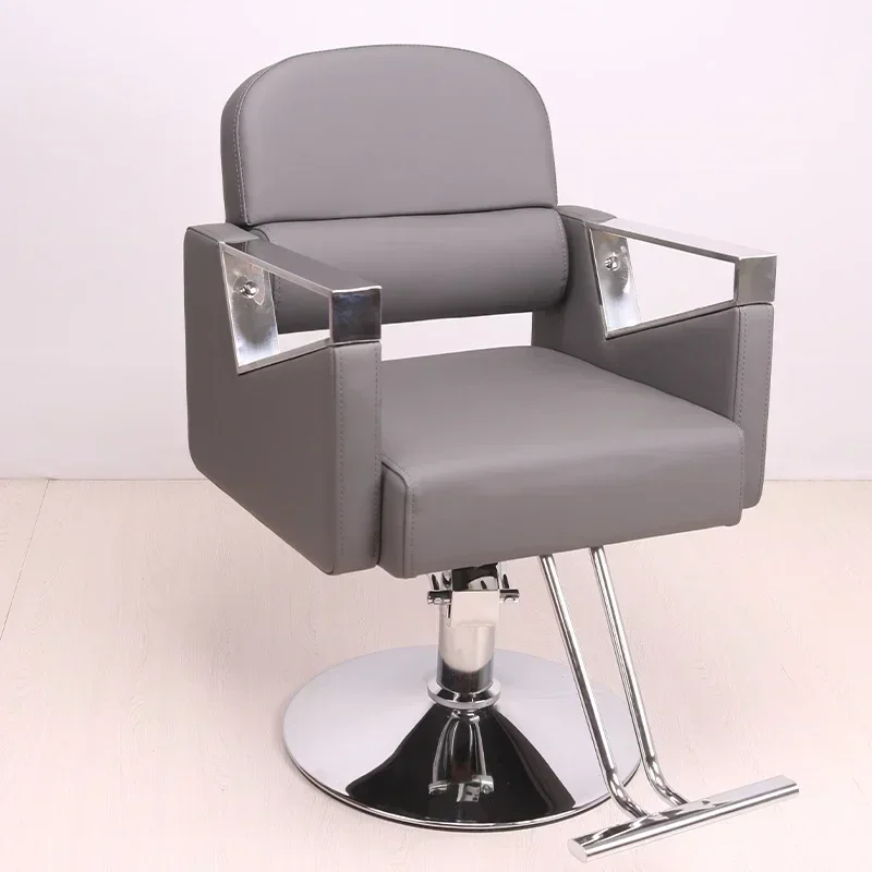 

Vintage Swivel Barber Chairs Aesthetic Footrest Luxury Pedicure Stylist Hairdressing Chairs Coiffeur Stuhl Salon Furnitures