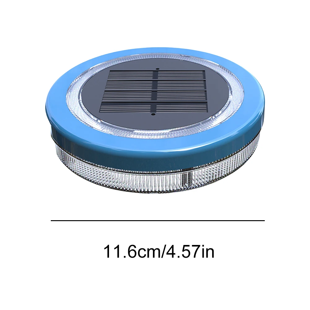 Solar-LED-Schwimm-Pool-Licht, IP68, wasserdicht, Unterwasser-Pool-Lampe, langlebige Landschaftsleuchte für Garten, Rasen, Hinterhof, Hochzeit