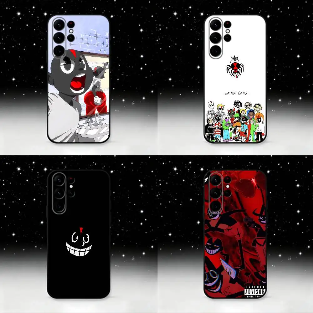 

Lil D-Darkie Rapper Phone Case For Samsung S25,S24 Ultra,S20,S30 plus,S22 plus,S23,S30 Ultra 5G Silicone Black Shell