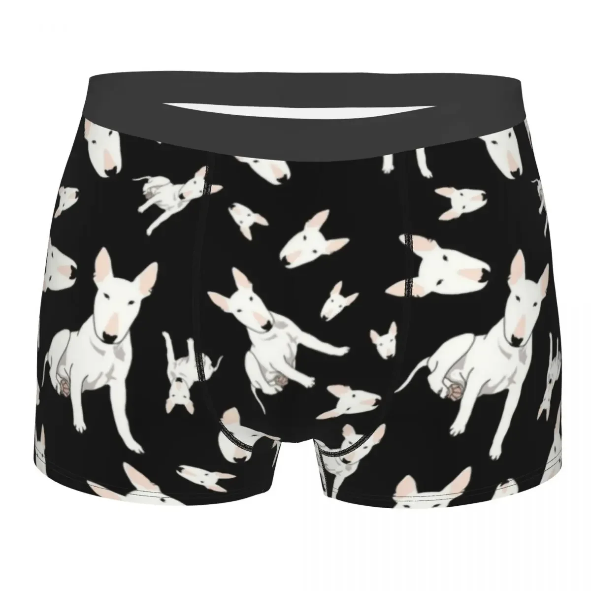 David Bull Terrier Dog Boxer Shorts For Homme 3D Print Male Animal Underwear Panties Briefs Soft Underpants