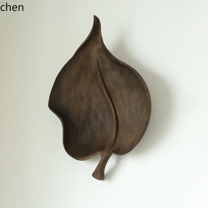 Leaf Shape Wall Wall Decoration Handmade Art Installation Home Hanging Wall Decoration PlantN10