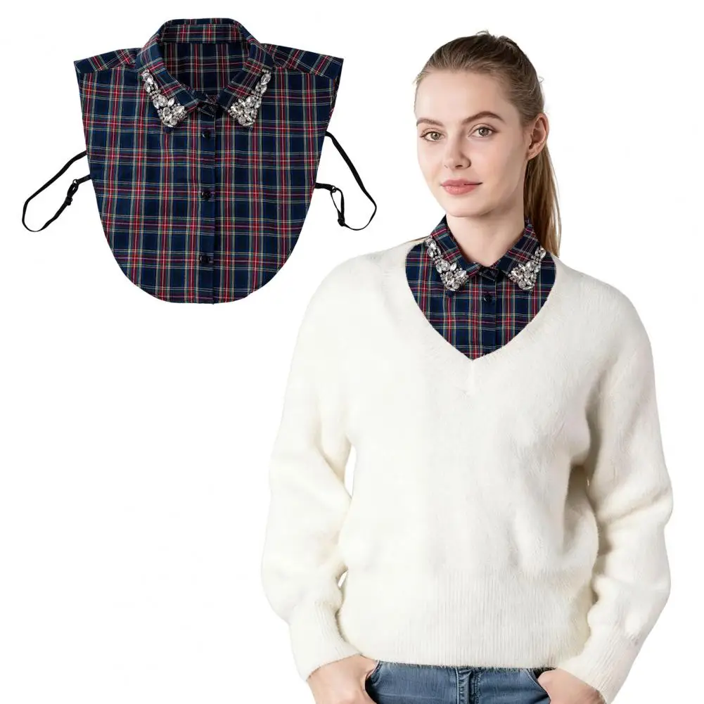 حجر الراين مزين طوق احتفالي أحمر عيد الميلاد تحقق فو طوق مع أحجار الراين تألق المرأة انفصال لقضاء عطلة