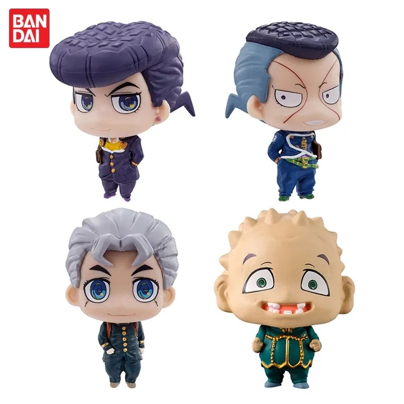 

Bandai Оригинальный 4 шт. Gashaponcatoriير너 İşsaj kdeアコレクusan03 JoJo's Bizarre Adventure Toys For Kids Gift Коллекционная модель
