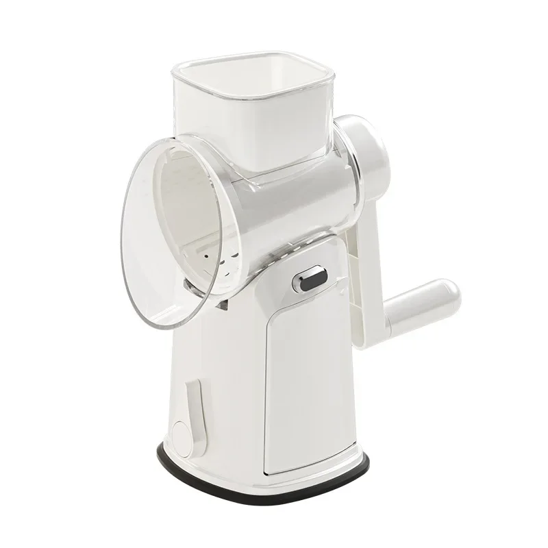 

Household Manual Slicer, Stainless Steel Multi-Blade Design, Non-Slip Base, Portable And Easy To Clean, Kitchen Artifact