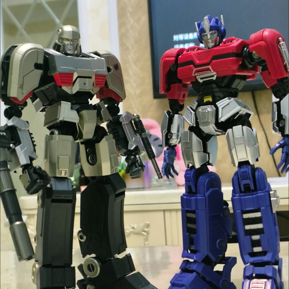 المحولات اللعب D-16 Megatron الأصل واحد AMK OP 20 سنتيمتر تغيير شكل قبل تجميعها أطقم منمذجة عمل أرقام جمع هدية #1